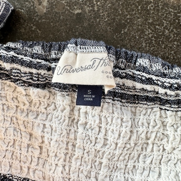 Universal Thread linen blend striped dress - Picture 5 of 7